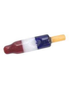 4.5" Bomb Pop Hand Pipe - (1 Count)-Hand Pipes, Rigs, & Bubblers
