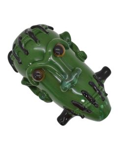 5" Hand Made Frankstein Hand Pipe - (1 Count)-Silicone Hand Pipe