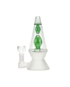 Hemper 70's Glass Bubbler Waterpipe - Various Colors - (1 Count)-Hand Pipes, Rigs, & Bubblers