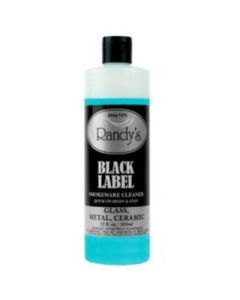 RANDY'S Black Label Glass Cleaner 12oz - (Various Counts)-Hand Pipes, Rigs, & Bubblers