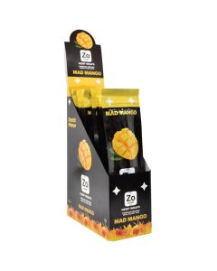 Zooted Brandz - Mad Mango Hemp Wraps Display Box - 2 Wraps Per Pack - (25 Pack Display)-Papers and Cones